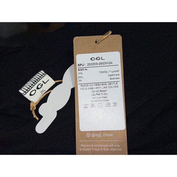 OGL LiteWarm Essential Lyocell Cashmere Multi-Wear Long Sleeve Top Sz 2XL Womens - Picture 6 of 16